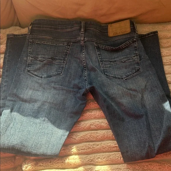 Robert Graham Men's Blue Denim Jeans - Picture 3 of 4